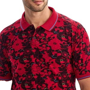 Prix raisonnable Nouveau style Chemises polo pour hommes Nouvelle arrivée Vêtements de plein air Chemises polo pour hommes en sublimation 2027 - Product Image 3