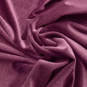 Tissu en velours de vin 100 % polyester de haute qualité, couleur unie, 130 GSM, 43/44 pouces, pour costumes de mariage modernes et luxueux - Product Image 3