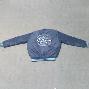 Usa Men's Casual Bomber <b>Jackets</b> Embroidery Customizable Stand <b>Collar</b> Winter Windbreaker Padded <b>Jacket</b> For Outdoor Streetwear - Product Image 5