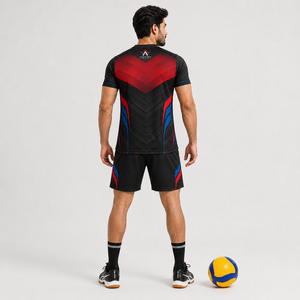 Tenue de volley-ball respirante en polyester de haute qualité, confortable et anti-humidité pour équipe - Product Image 2