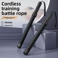 Corde de combat sans fil pour entraînement de fitness en intérieur et extérieur, idéale pour l'exercice musculaire et le renforcement, personnalisation du logo disponible