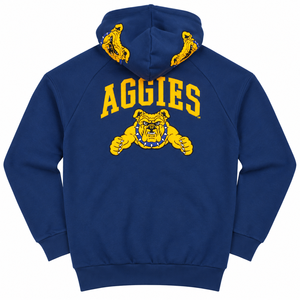 Sudadera con Capucha Bordada Personalizada al por Mayor de la Universidad Estatal de NC A&T, Sudadera Universitaria de Estilo Urbano con Etiqueta Privada - Product Image 2