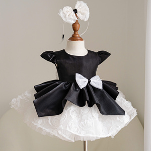 1 Nhung Nguyen Custom Girls 3D Rose Dress, Elegant <b>Kids</b> Princess Party Dress, OEM/ODM Manufacturer - Product Image 4