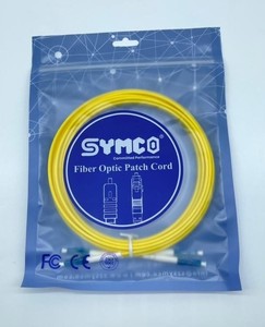 สายแพทช์ไฟเบอร์ออปติก SYMCO LC/UPC LC/UPC SM-DX-3.0-3M-2 เกรดโทรคมนาคม แบบดูเพล็กซ์ LSZH ผ่านการทดสอบจากโรงงาน 100% รับประกัน 1 ปี - Product Image 2