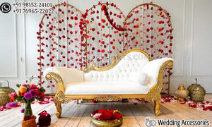 Chaises de trône de mariage élégantes en argent, ensemble de chaises royales personnalisées pour roi et reine, chaises de trône de mariage en bois fabriquées à la main aux États-Unis - Product Image 6