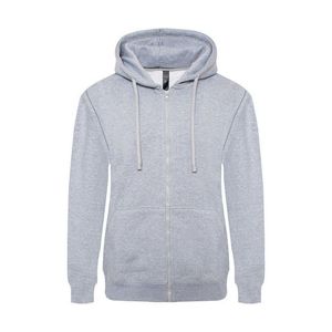 Felpa con cappuccio e zip in pile pesante da uomo - Product Image 1