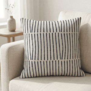 Housse de coussin 18x18 imprimée à la main, en coton indien, fabriquée artisanallement, décorative, pour canapé ou chaise, pliable, imprimée - Product Image 2