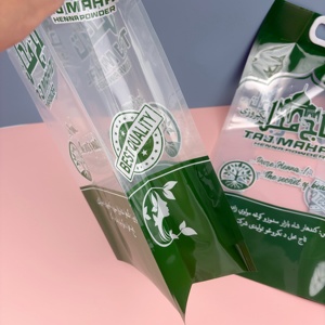 <span class=keywords><strong>Bolsa</strong></span> de Mylar Personalizada de 2 kg, 5 kg, 10 kg, Grado Alimenticio, Gran Volumen, <span class=keywords><strong>Bolsa</strong></span> de Embalaje al Vacío para Arroz, <span class=keywords><strong>Bolsa</strong></span> de Plástico para Polvo de Henna con Asa de Plástico - Product Image 4