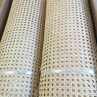 Rollo de Mimbre Natural Ecológico al Por Mayor a Bajo Precio, Mimbre Tejido a Mano para Muebles y Artesanías, Color Blanco Natural, Vitranexco
