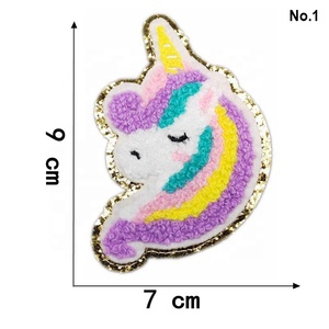 Custom Multi-Color Chenille Glitter <strong>Patches</strong> New Self-Adhesive Embroidered Alphabet <strong>Patches</strong> with Diamond Hearts - Product Image 4