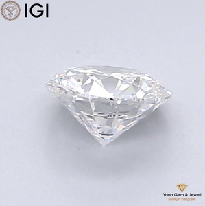 Diamante cultivado en laboratorio CVD de 0.50 quilates, certificado por IGI, color E, claridad VVS1, corte redondo de 5.13 mm para anillo profesional. - Product Image 4