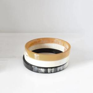 Most and Hot Sell Buffalo Horn <b>Bracelet</b> Used to create versatile and natural looking statement pieces and <b>stacked</b> bangles. - Product Image 4