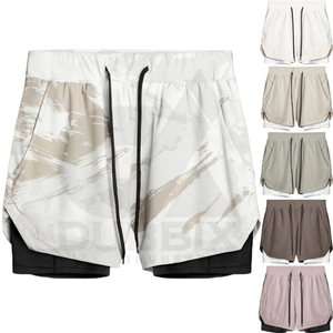 Pantalones Cortos Deportivos para Hombre al por Mayor, de Secado Rápido, de Algodón, para Entrenamiento, Cintura Elástica, Ropa Deportiva de Verano, Logotipo Personalizado, Servicio OEM - Product Image 3