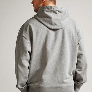 Vente en gros vêtements de ville grande taille 100% coton/polyester pull à broderie personnalisée logo vierge sweats à capuche lourds pour hommes sweat à capuche surdimensionné - Product Image 3