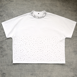 เสื้อยืดผู้ชายลายกราฟิกแฟชั่น ผ้าฝ้ายนุ่ม ระบายอากาศได้ดี สำหรับขายส่งและรับผลิตแบบ OEM แบรนด์ส่วนตัว - Product Image 1