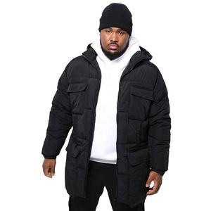 Blouson d'hiver matelassé entièrement personnalisable, tendance, chaud, style streetwear, entièrement zippé, pour hommes, à prix de gros - Product Image 1
