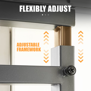 TIANYI - Mueble de Cocina Extraíble de Aluminio Resistente de 100 kg con Estantes de Madera de Nogal y Cierre Suave - Product Image 4