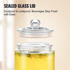 เครื่องจ่ายน้ำสแตนเลส1แกลลอนเครื่องจ่ายน้ำมะนาวชาเย็นสำหรับงานปาร์ตี้ - Product Image 5