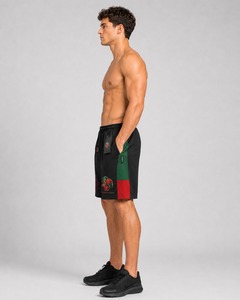 Shorts de sport pour hommes personnalisés - Haute qualité, taille élastique, séchage rapide, vêtements d'entraînement, service OEM - Product Image 3