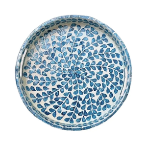 Plateaux de service en nacre Plateau de vadrouille pour décoration de table de fête ou bijoux fabriqués par Tayyab Handicraft - Product Image 1