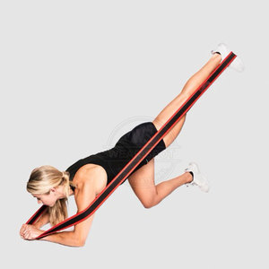 ชุดยางยืดออกกำลังกายแบบพกพา ทำจากนีโอพรีนและโพลีเอสเตอร์ สำหรับออกกำลังกายแบบวงกลม เพิ่มแรงต้านทาน อุปกรณ์เสริมสำหรับฟิตเนส - Product Image 5