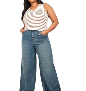 New Unique Design Breathable Casual Short <b>Crop</b> <b>Top</b> Women Polyester/Cotton Fashionable Design - Product Image 3