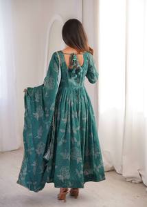 Robe de mariée de luxe la plus vendue pour femmes, robe de soirée élégante, provenant d'un fournisseur indien à prix de gros - Product Image 2
