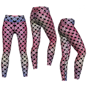 Vente directe usine – Leggings longs imprimés style western, taille mi-haute avec poches, séchage rapide, pour femme, prix abordable - Product Image 5