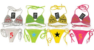 Nouveaux maillots de bain de luxe pour femmes, ensembles de bikinis sexy deux pièces pour la plage, séchage rapide avec motif lettres - Product Image 3