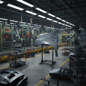 Nuevo Guardabarros de Acero Original OEM N.° 1400342488 para Fiat Scudo 2007-2016, Repuesto de Aleta - Product Image 1