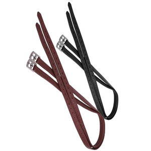 Bridon de cheval personnalisé en cuir pour selle western, avec corde, grande taille, réglable, antidérapant, mors de compression, durable et léger - Product Image 3