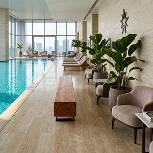 Banco Rústico de Madera Maciza de Suar con Patas de Metal, Calidad Superior, Hecho a Mano, Acabado Impecable, Ecológico, Duradero, Rectangular, para Hotel - Product Image 6