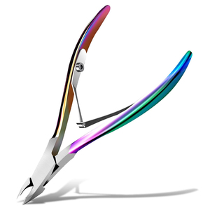 Prix d'usine en gros, coupe-cuticules en acier inoxydable multicolores de haute qualité, ciseaux pour peaux mortes, outil de manucure professionnel - Product Image 1