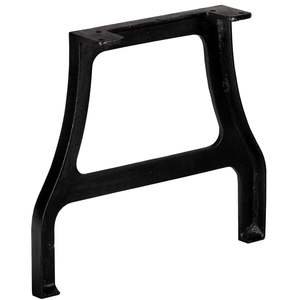 Juego de 2 patas para mesa de centro de hierro fundido negro mediano - Product Image 2