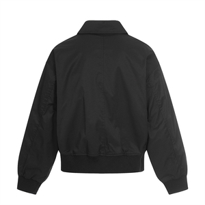 Giacca Bomber di Alta Qualità con Logo Personalizzato, Design Streetwear, Stile Semplice e alla Moda, con Zip, per <span class=keywords><strong>Uomo</strong></span> e <span class=keywords><strong>Donna</strong></span> - Product Image 3