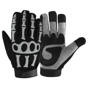 ถุงมือช่างงานหนักอุตสาหกรรม ป้องกันแรงกระแทก เสริมความแข็งแรงด้วยหนังสังเคราะห์ ขายส่ง ถุงมือป้องกันความปลอดภัย - Product Image 6