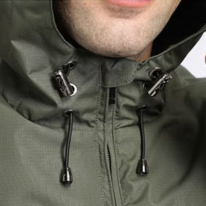 2025 Vintage Custom <b>Lightweight</b> Sportswear Men's Windbreaker Waterproof Stand Collar <b>Jacket</b> for Winter Outdoor <b>Running</b> - Product Image 5