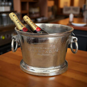 Enfriador de vino de champán antiguo de latón, cubo de hielo decorativo de lujo, decoración del hogar, accesorios de Bar, Enfriador de vino antiguo, el mejor precio - Product Image 5