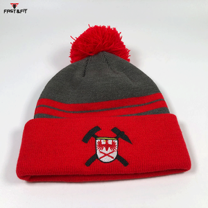 Customizable High Quality Unisex Beanie Hat 100% Cotton Fleece Breathable Waterproof Multi-Color Options Latest 3D Embroidery - Product Image 2