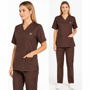 Wholesale Best Material Women <b>Scrub</b> <b>Sets</b> Custom Made Design Top Selling Women <b>Scrub</b> <b>Sets</b> Latest Design Women <b>Scrub</b> <b>Sets</b> - Product Image 4