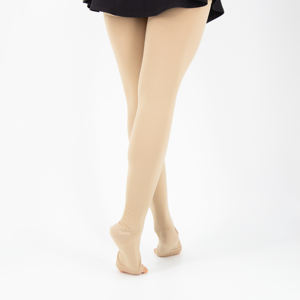 Medias de Compresión Tejidas para Mujer, Marca Haody, Color Sólido, Primaverales, CLASE 1, Hasta la Rodilla, Poliéster/Algodón, Casuales, Antibacterianas - Product Image 1