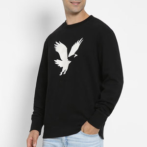 Regular Fit Solid Casual Winter <b>Men</b> <b>Sweatshirt</b> 100% Cotton Fleece Eco-Friendly Breathable Quick Dry <b>Plain</b> Dyed Made Pakistan - Product Image 1