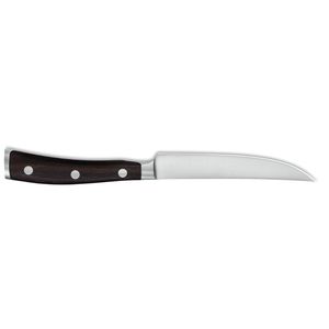 Cuchillos para Carne Ergonómicos con Mango Negro y Hoja Curva de Acero Inoxidable para Cortar Carne, Ideales para Restaurantes, Comedores y Cocinas Domésticas - Product Image 3