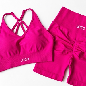 Vêtements de sport personnalisés pour femmes, vêtements de fitness, leggings de sport, ensemble de yoga pour femmes, fabrication de tenues respirantes sans couture - Product Image 6