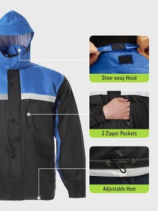 Conjunto de Ropa Impermeable Premium para Senderismo y Aventuras al Aire Libre con Chaqueta y Pantalones Impermeables para Viajes y Camping - Product Image 5