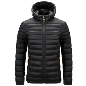 Custom Logo Mens Puffer Jacket Winter Warm Stand Collar Front Design Windproof <b>Bubble</b> <b>Coat</b> Wholesale - Product Image 2
