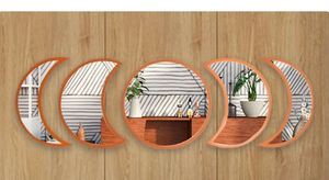 Miroir mural accordéon en cuivre antique et décoration de style vintage industriel, miroir de rasage extensible, miroir mural décoratif pour la maison - Product Image 6