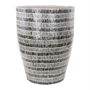 Decorative MOP <b>Stool</b> Stylish Side <b>Stool</b> <b>For</b> Living Room <b>Bedroom</b> Handmade Furniture <b>For</b> Interior Decor - Product Image 2