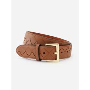 Ceintures en cuir véritable noir/marron 100% - Coffret cadeau - Qualité supérieure - Boucle en acier de luxe - Robuste - Imperméable - Style formel - Product Image 3