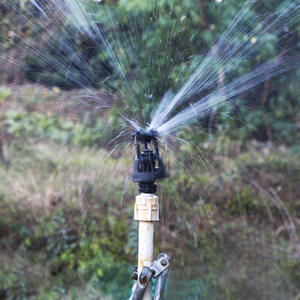 Arroseur d'irrigation agricole à angle élevé 3/4'' NPT mâle 25 PSI, entraînement par engrenages 360° pour système d'irrigation rotatif pour l'arrosage des fermes - Product Image 4